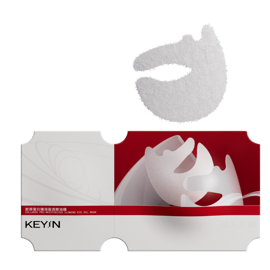 KEYIN Collagen Glow 4 in 1 Set With Free Eye mask and LED Make Up Box