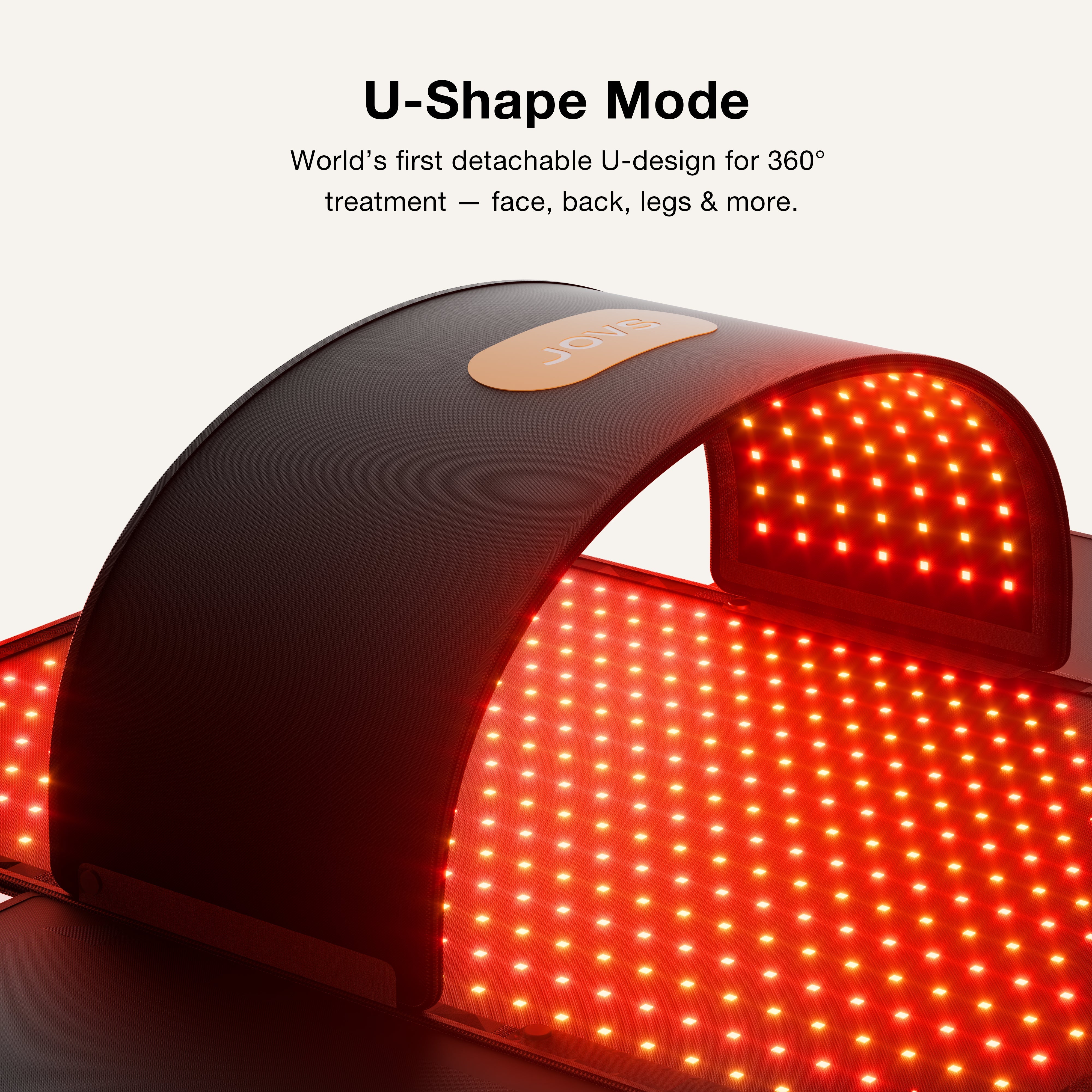 JOVS Full-Spectrum Red Light Therapy Sleeping Mat