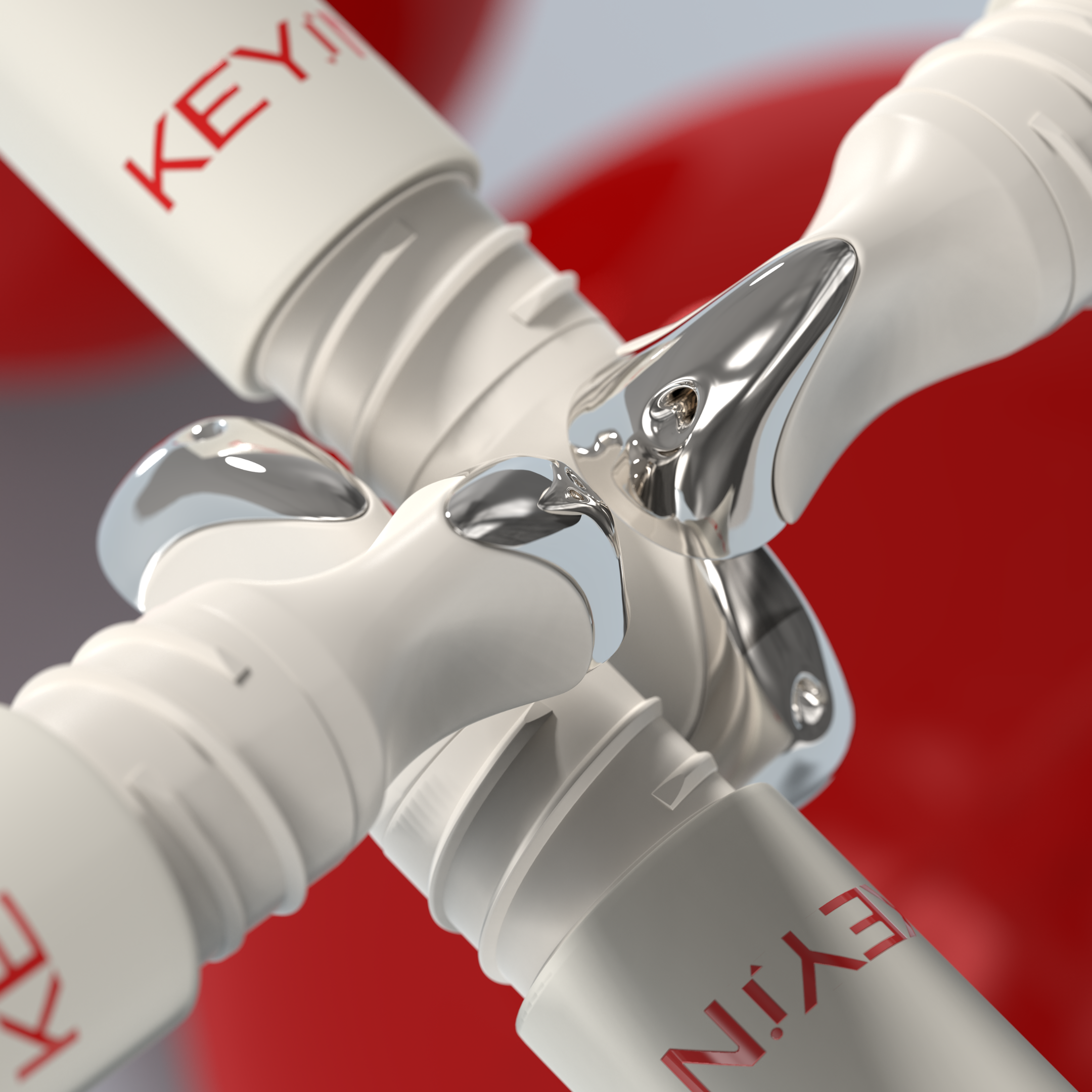 ملمع شفاه معزز بالكولاجين من Keyin عدد 2