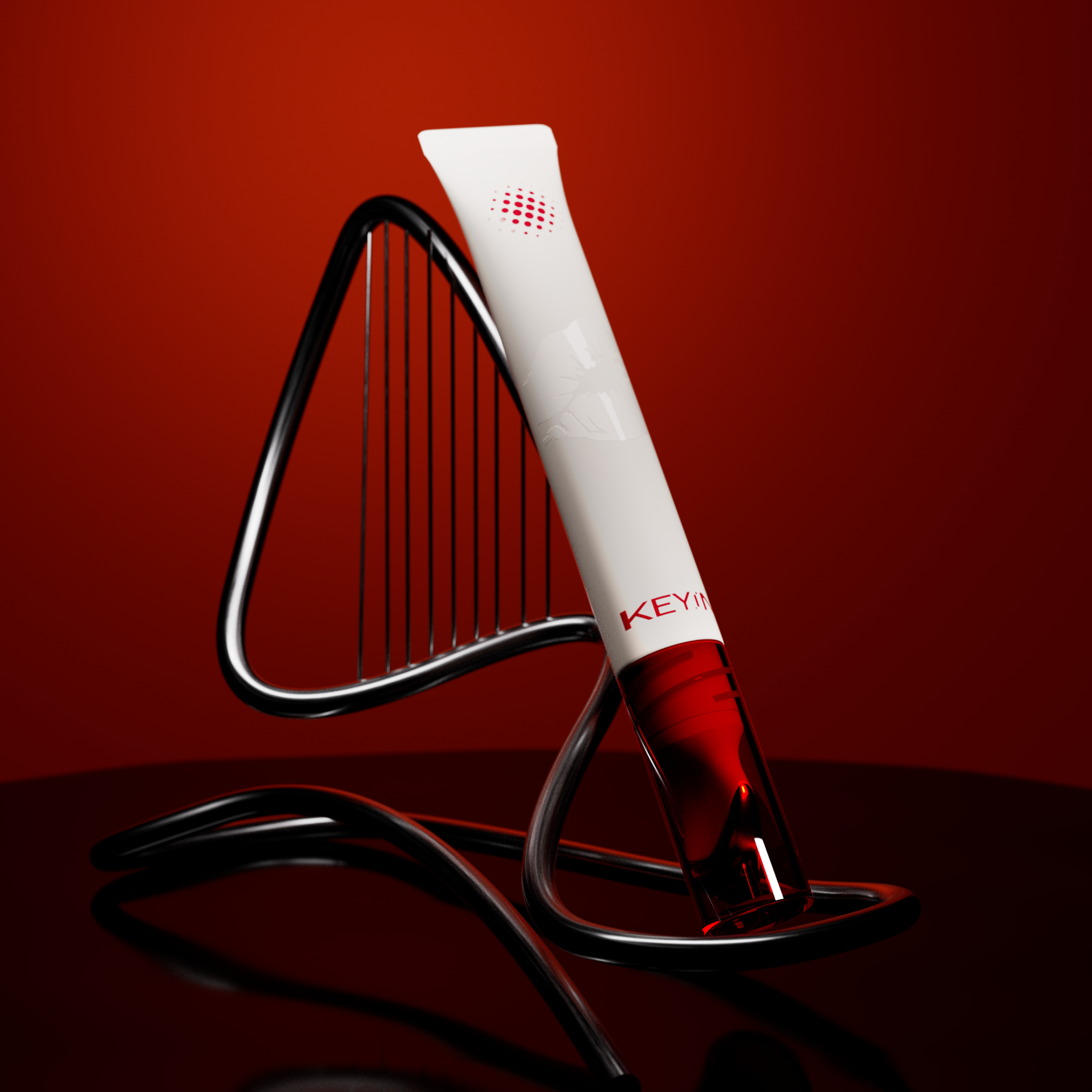 ملمع شفاه معزز بالكولاجين من Keyin عدد 2