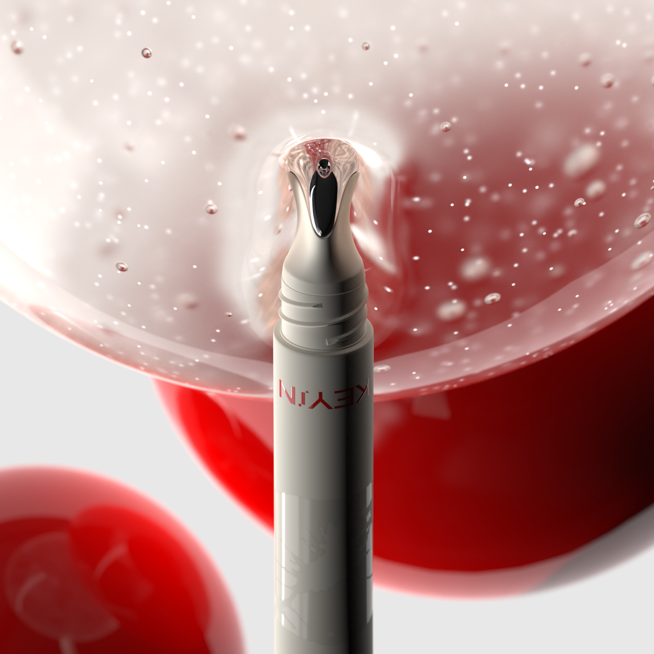 ملمع شفاه معزز بالكولاجين من Keyin عدد 2