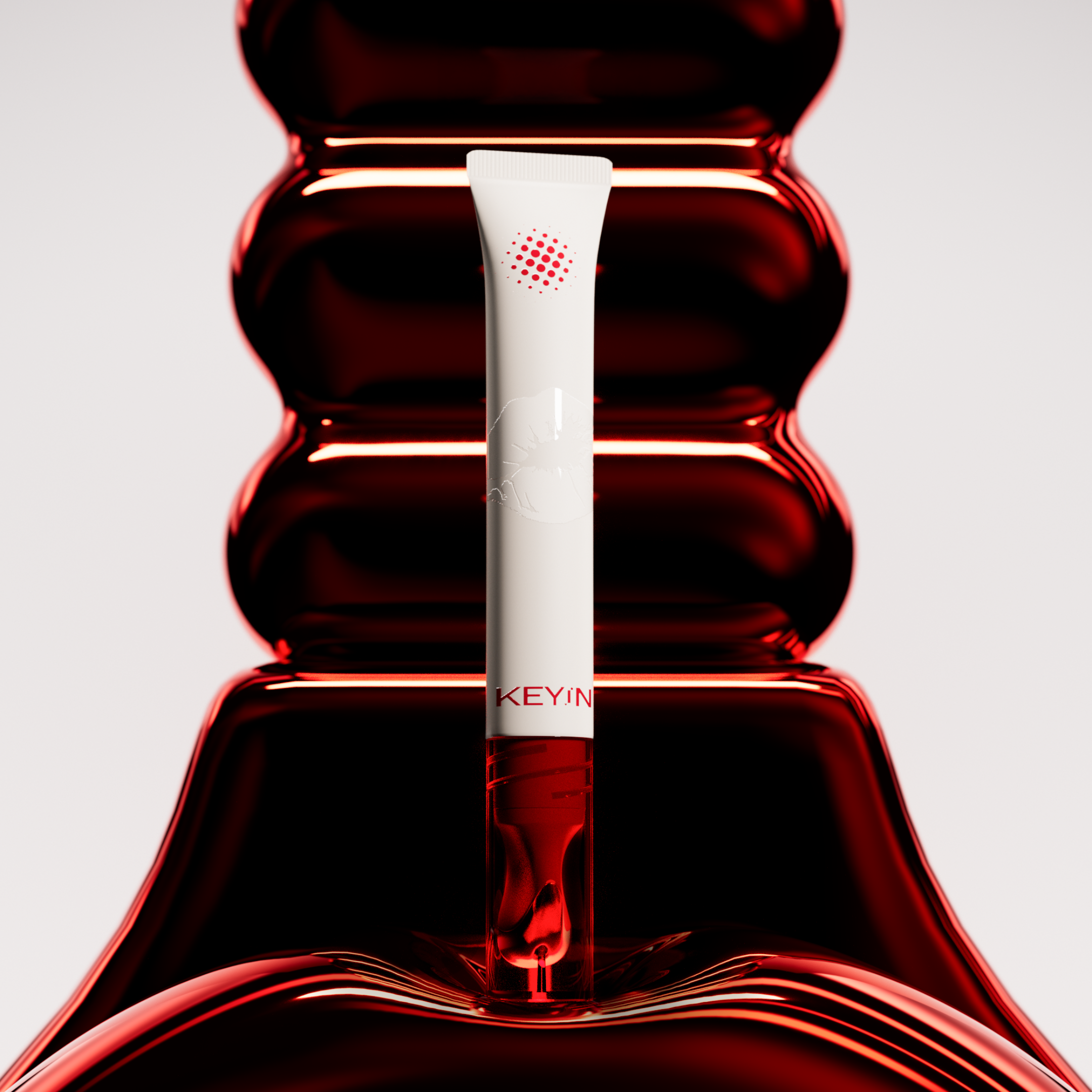 ملمع شفاه معزز بالكولاجين من Keyin عدد 2