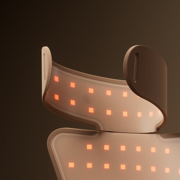 قناع JOVS بضوء LED للرقبة والصدر