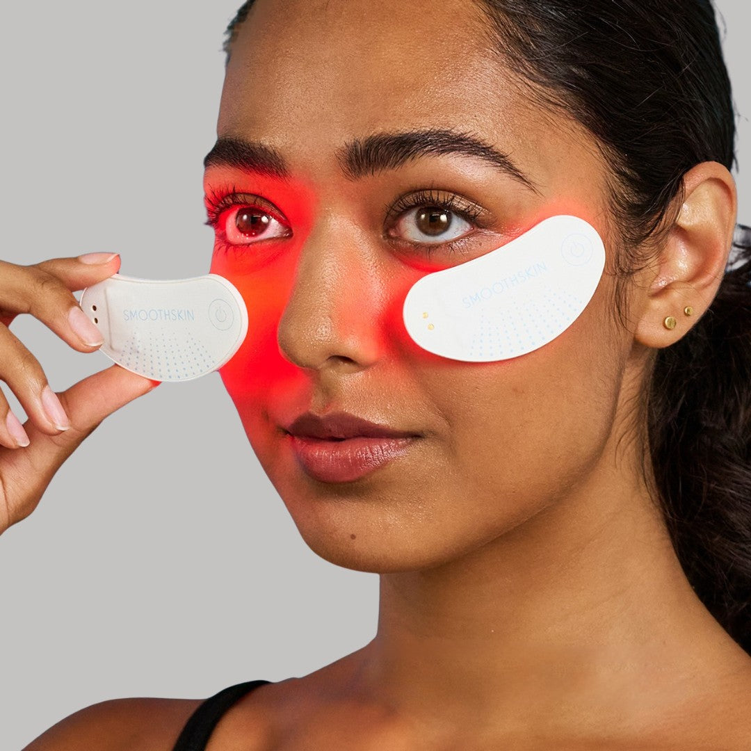 Smoothskin Red Light Therapy LED Eye Patches + Hydrocolloids
