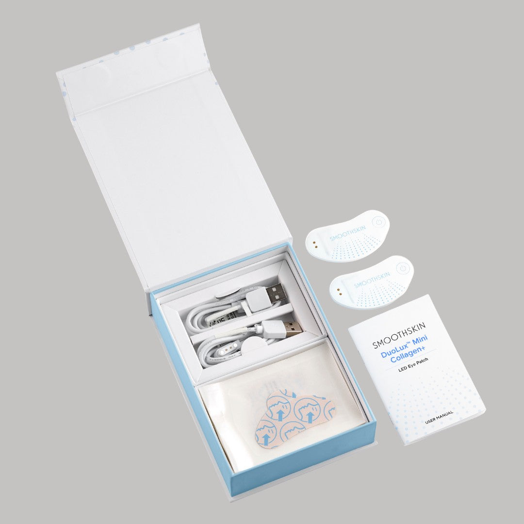 Smoothskin Red Light Therapy LED Eye Patches + Hydrocolloids