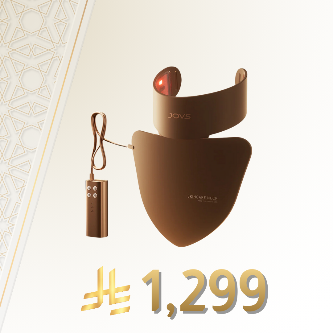 قناع JOVS بضوء LED للرقبة والصدر