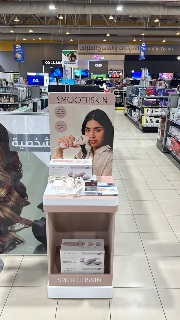 إطلاق جهاز إزالة الشعر SmoothSkin IPL الجديد في إكسترا.